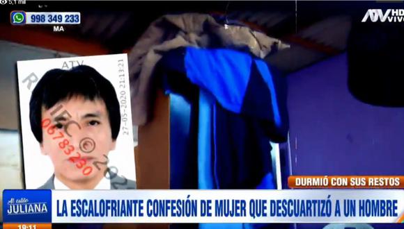 Confesión de mujer acusada de asesinar a un panadero en San Juan de Lurigancho. | Foto: Al estilo Juliana