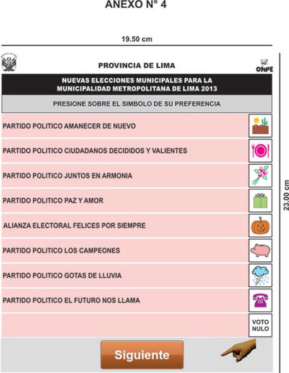 En las elecciones de regidores podrás marcar "voto nulo"