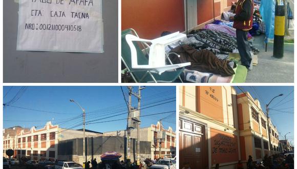 Tacna: padres continúan con las colas para obtener vacante para sus hijos