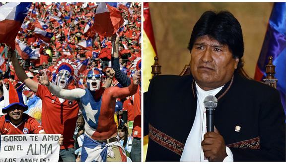 Evo Morales censura cantos discriminatorios de Chile contra Bolivia 