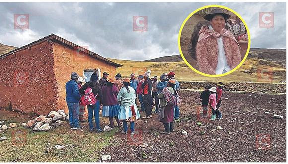 A golpes destrozan la cabeza de pastora en choza alejada de Huancavelica