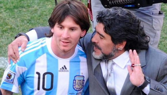 Diego Maradona a Lionel Messi: "¿Sos argentino o sueco?"