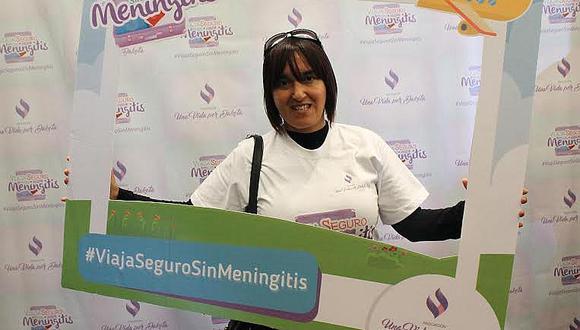 Sonaly Tuesta insta a la población a tener cuidado con la meningitis