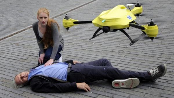 Holanda: Crean el primer drone ambulancia del mundo