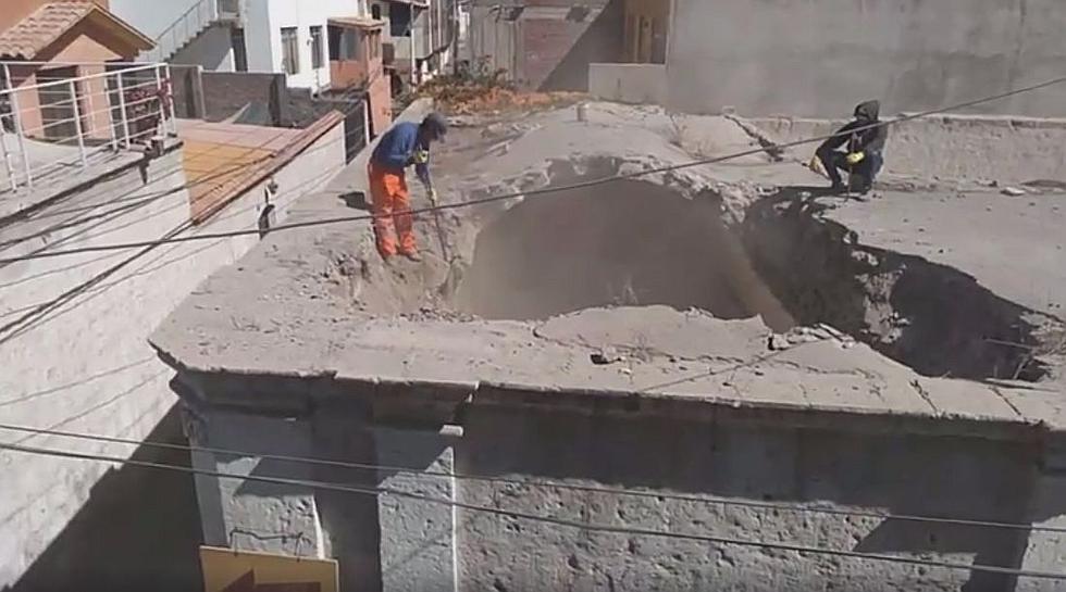 Daños en vivienda de Zona Monumental de Yanahuara generan multa de 21 mil soles (FOTOS)