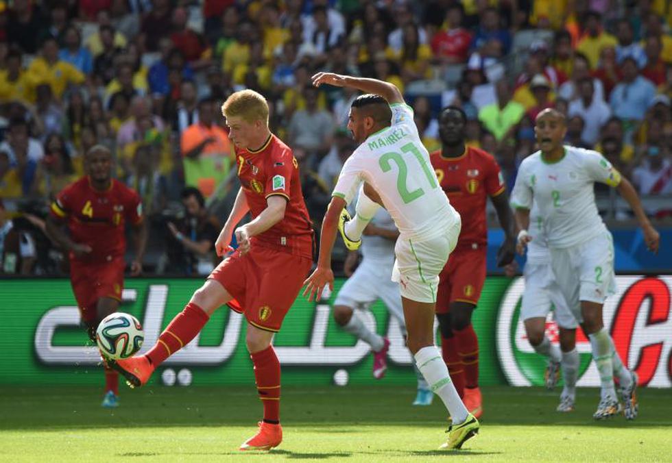 Los mejores momentos del partido Bélgica - Argelia (FOTOS)