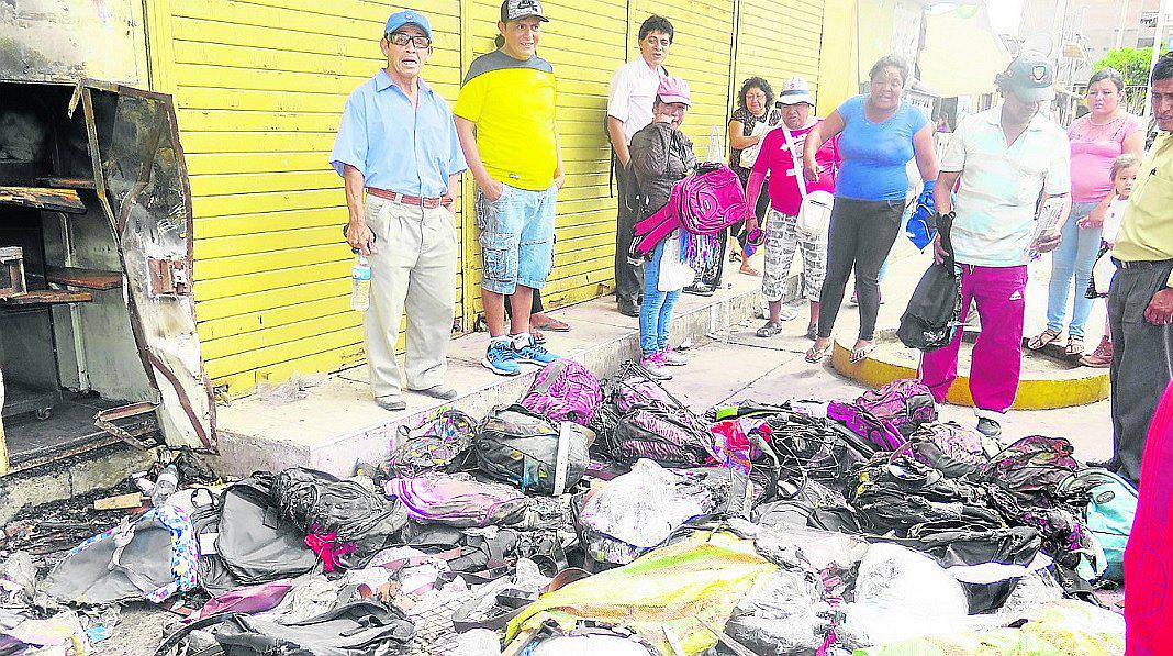 Chiclayo: Incendio en puesto de venta del Mercado Modelo deja S/ 50 mil en pérdidas materiales 