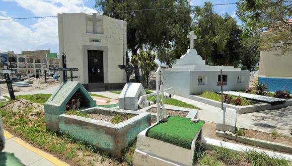 Cementerio del distrito de Sachaca ubicada en la avenida Fernandini. Foto: Omar Cruz