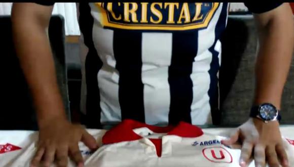 YouTube: Hincha de Alianza "hace hielo" con camiseta de Universitario