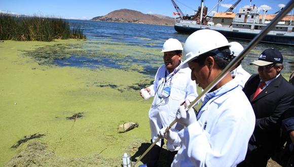 Puno pide cumplimiento de Plantas de Tratamiento del lago Titicaca 