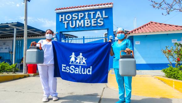 Vacunación se iniciará con los trabajadores del hospital Carlos Cortez Jiménez y centros de salud