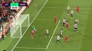 Gol de Roberto Firmino: así marcó el 1-1 de Liverpool sobre Newcastle por la Premier League