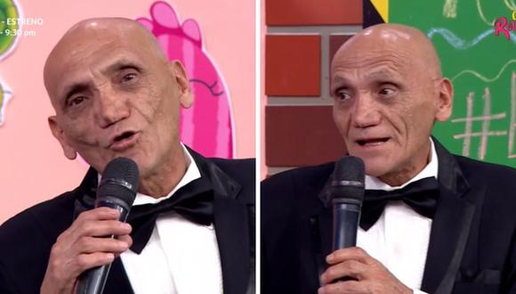 "Felpudini" también comentó la difícil situación por la que atraviesan los humoristas de edad avanzada. (Foto: Captura América TV).