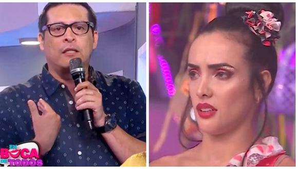 Rosángela Espinoza se enoja en vivo con 'Carloncho' y lo tilda de "hipócrita" (VIDEO)