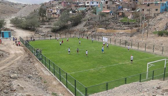 Barrio Jose Olaya de Mollendo ya cuenta con nuevo complejo deportivo 