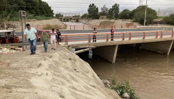 Declaran en emergencia los ríos de la región Ica por riesgo de inundaciones.