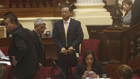 Edgar Alarcón es el actual presidente de la Comisión de Fiscalización y Contraloría del Congreso. (Foto: GEC)