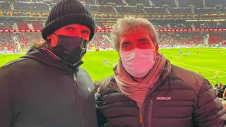 En el Wanda Metropolitano: Ricardo Gareca y Néstor Bonillo presenciaron el encuentro entre Atlético de Madrid y Celta