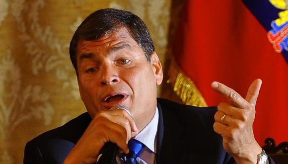 Rafael Correa felicita a Perú y Chile por actitud pacífica ante fallo de La Haya