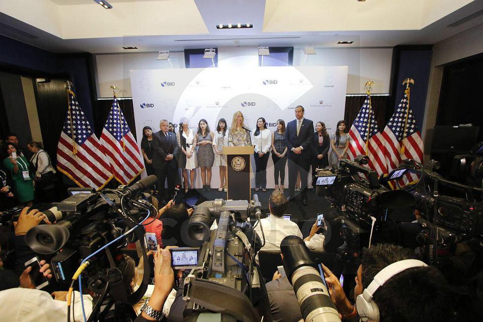 Imágenes de Ivanka Trump en Lima (Galería de fotos)