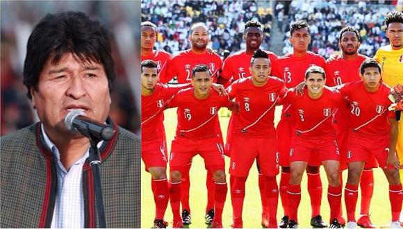 Evo Morales saluda a la selección: "El deporte nos une, ¡mucha suerte!"