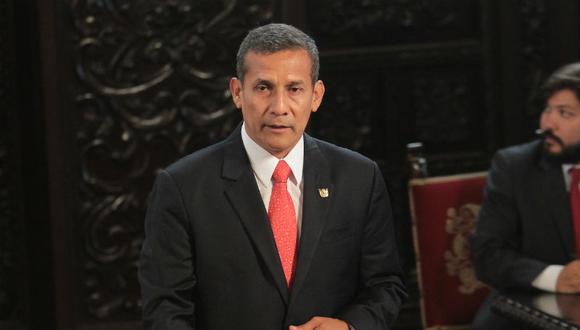Ollanta Humala: "La reforma electoral es un tema que no puede evitarse"