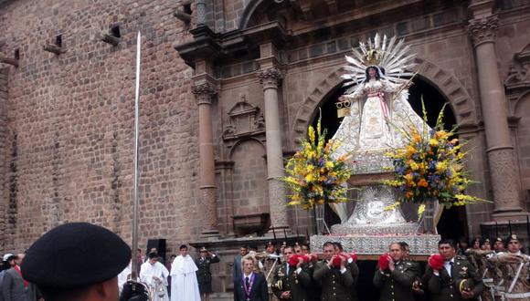 Virgen de La Merced salió en gran procesión por Cusco