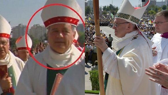 Polémico obispo por casos de abusos en Chile estuvo en misa del Papa 