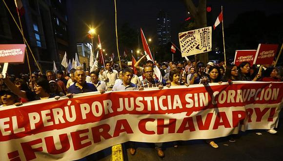 Ciudadanos marchan exigiendo la renuncia de Pedro Chávarry (VIDEO Y FOTOS)