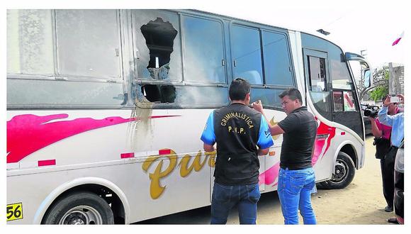 Delincuentes asaltan a 25 pasajeros que se dirigían de Trujillo a Virú