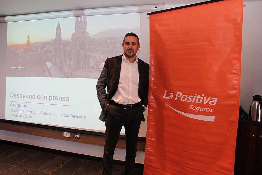 La Positiva promociona su producto Renta Particular en Arequipa