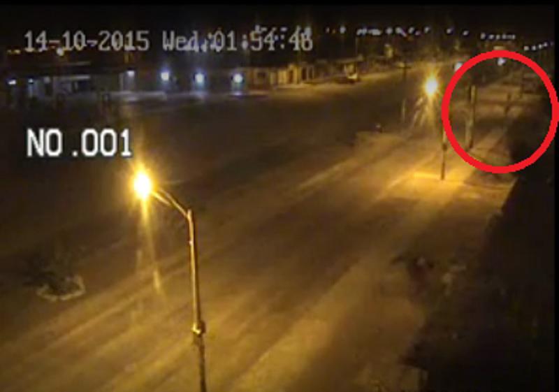 Captan a "fantasma" que asustó a serenos en Chimbote (VIDEO)