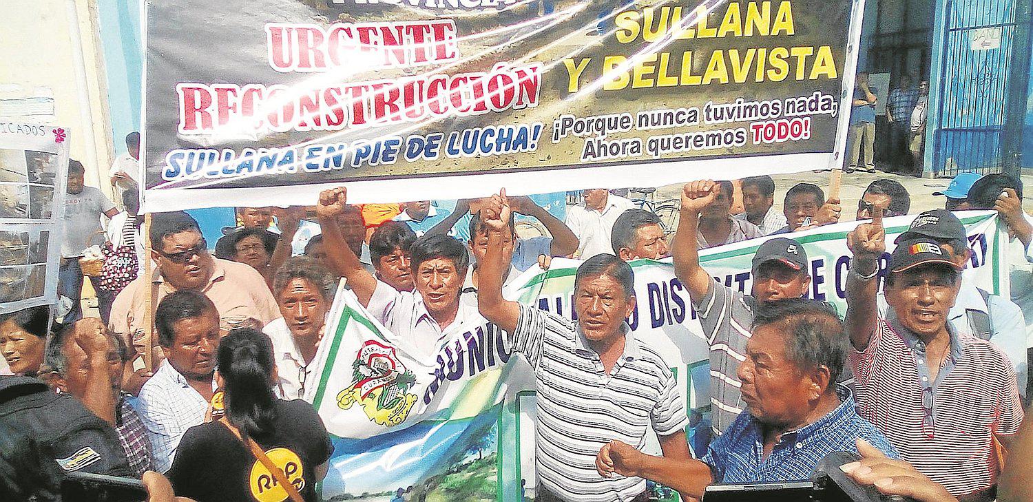 Reclaman inicio de la reconstrucción