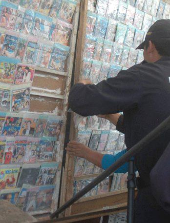 Policía incauta cientos de videos pornográficos