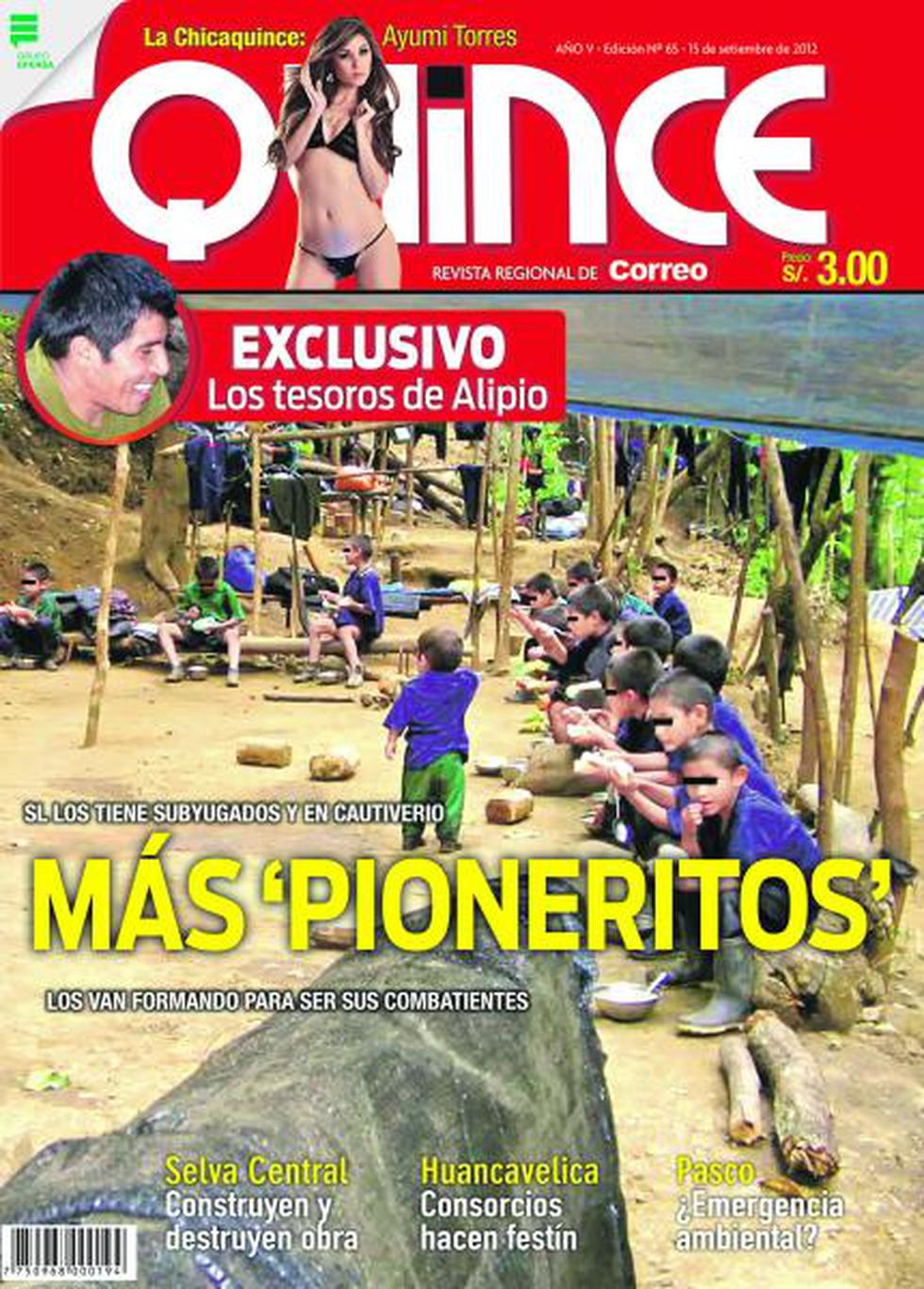 Fotos exclusivas de niños "pioneritos" adiestrados por Sendero Luminoso 