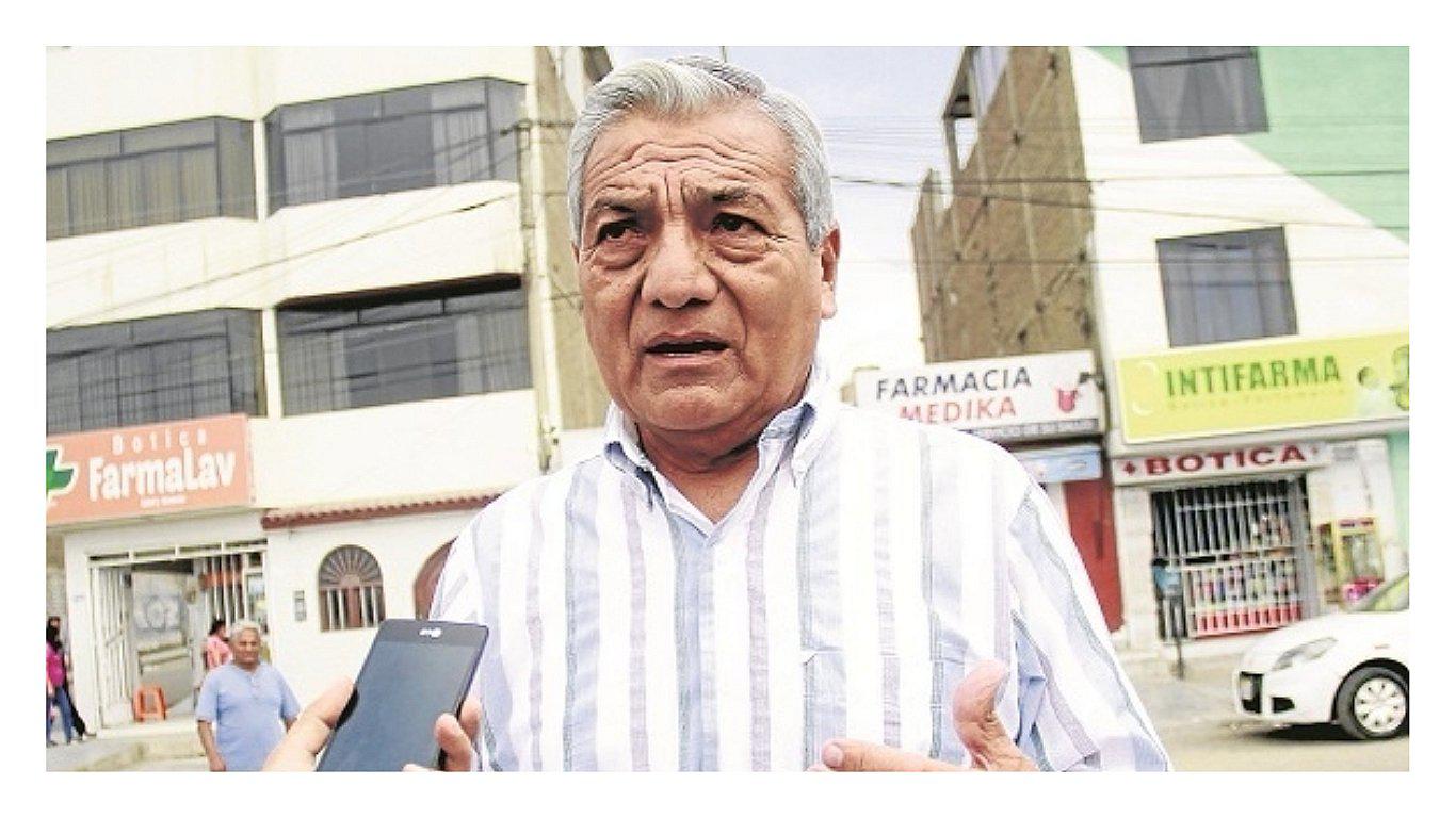 Elidio Espinoza descarta renunciar a alcaldía para postular al gobierno regional 