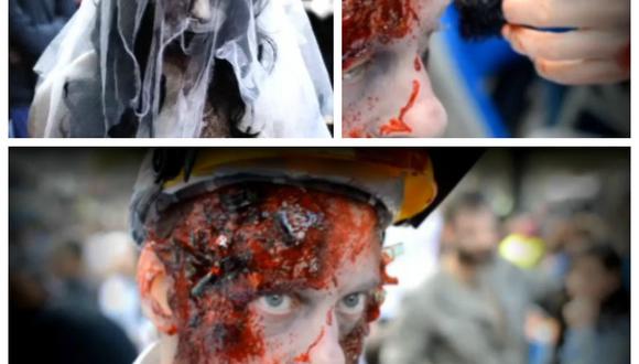 VIDEO: Pasos para maquillarte como un zombie de verdad