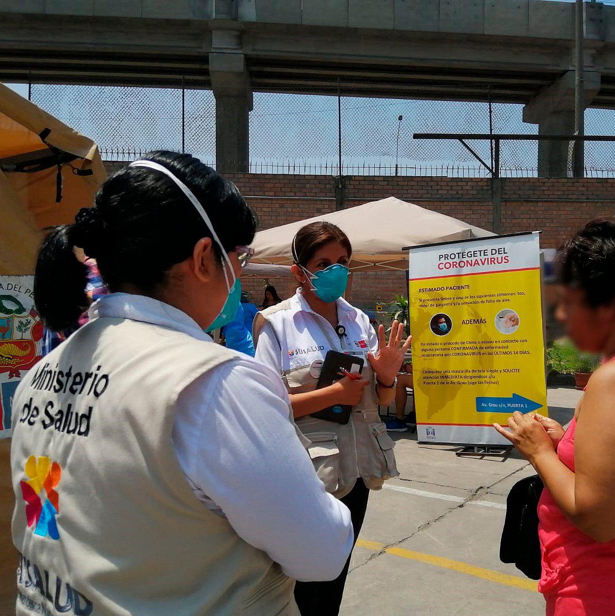 Multarán hasta con 300 UIT a quienes divulguen información sobre pacientes con coronavirus