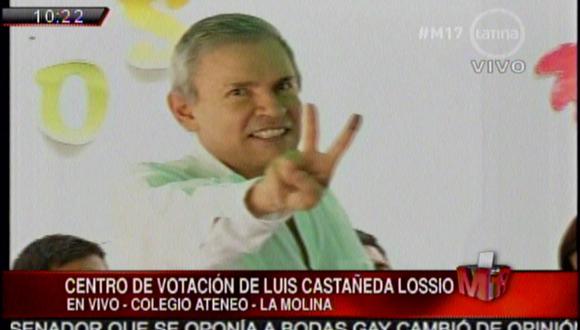 Luis Castañeda revela cómo votó en revocatoria y levanta polémica (VIDEO)