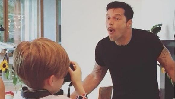 Ricky Martin explicó a sus hijos por qué tienen dos papás