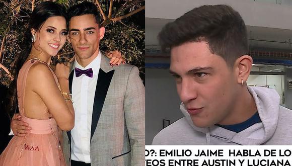 Emilio Jaime se pronuncia sobre presunta reconciliación de Luciana Fuster y Austin Palao (VIDEO)