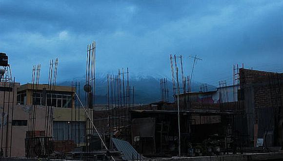 Arequipa: Lluvias se presentarían hasta el lunes
