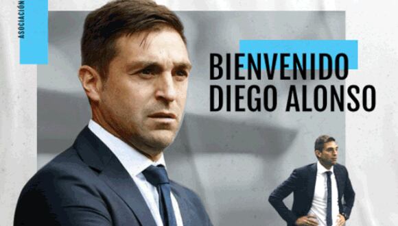 Diego Alonso es el nuevo director técnico de Uruguay. Foto: AUF.