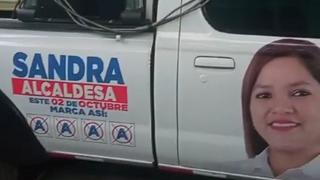 La Libertad: Usan jardín edil para guardar carro de campaña de candidata de APP (VIDEO)