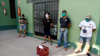 Policías detienen a seis personas que fugaron de un bar tras una persecución en Chiclayo