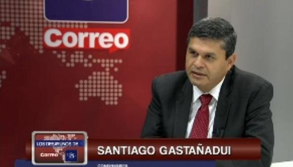 Marisol Espinoza: El mundo no se va a caer por su renuncia, dice Santiago Gastañadui