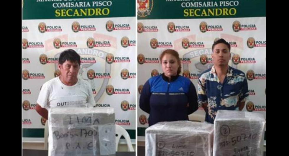Detienen a tres personas que recogieron encomiendas con marihuana y droga (GEC)