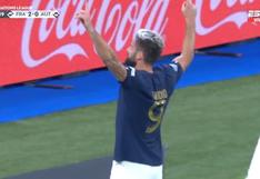Olivier Giroud marcó gol con Francia: decretó el 2-0 sobre Austria en Nations League (VIDEO)