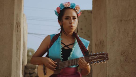 Naysha se une a adolescentes de Carabayllo en canción contra la violencia de género. (Foto: Captura)