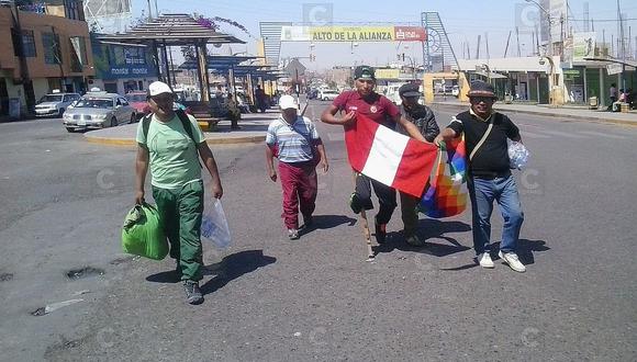 Entérate porque estas personas realizan una marcha de sacrificio desde Tacna hasta Tarata